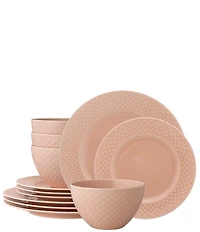 Noritake Kikko Collection 12-Piece Dinnerware Set