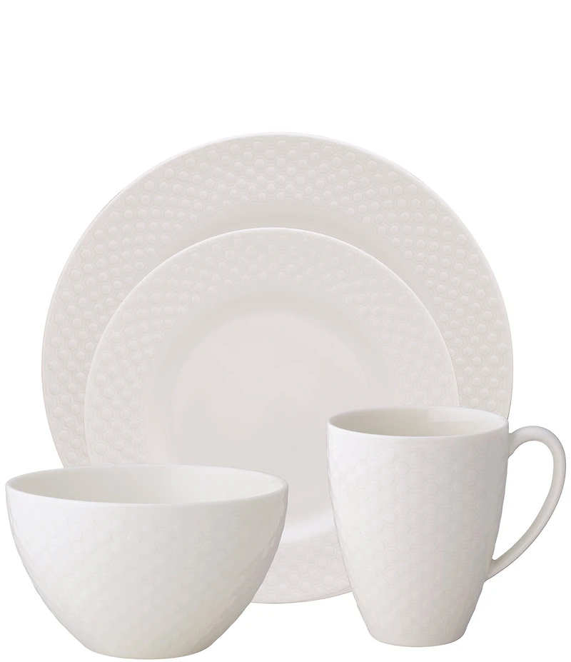 Noritake Kikko Collection 4-Piece Place Setting