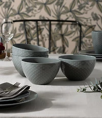 Noritake Kikko Collection Cereal Bowls, Set of 4