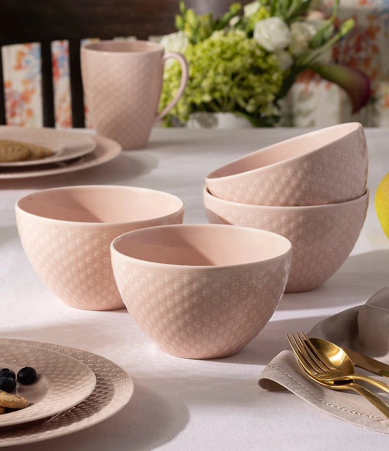 Noritake Kikko Collection Cereal Bowls, Set of 4