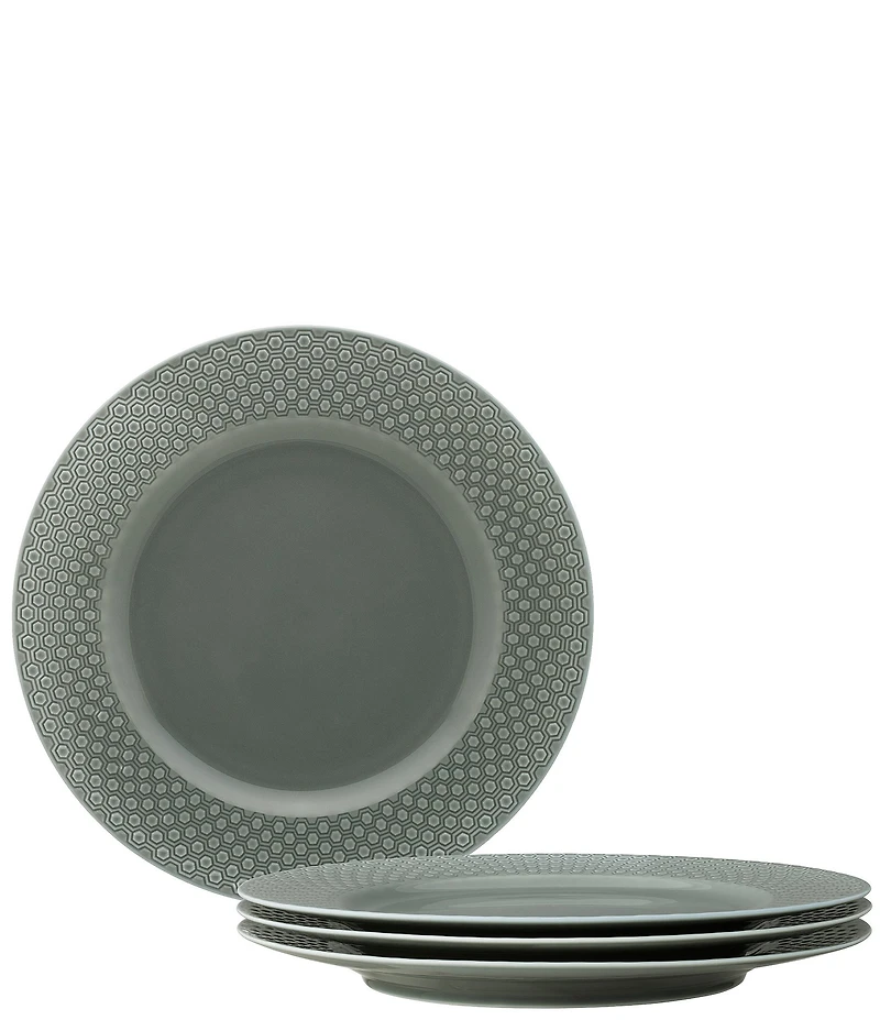 Noritake Kikko Collection Dinner Plates, Set of 4