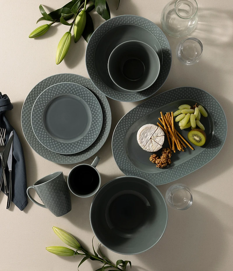 Noritake Kikko Collection Dinner Plates, Set of 4