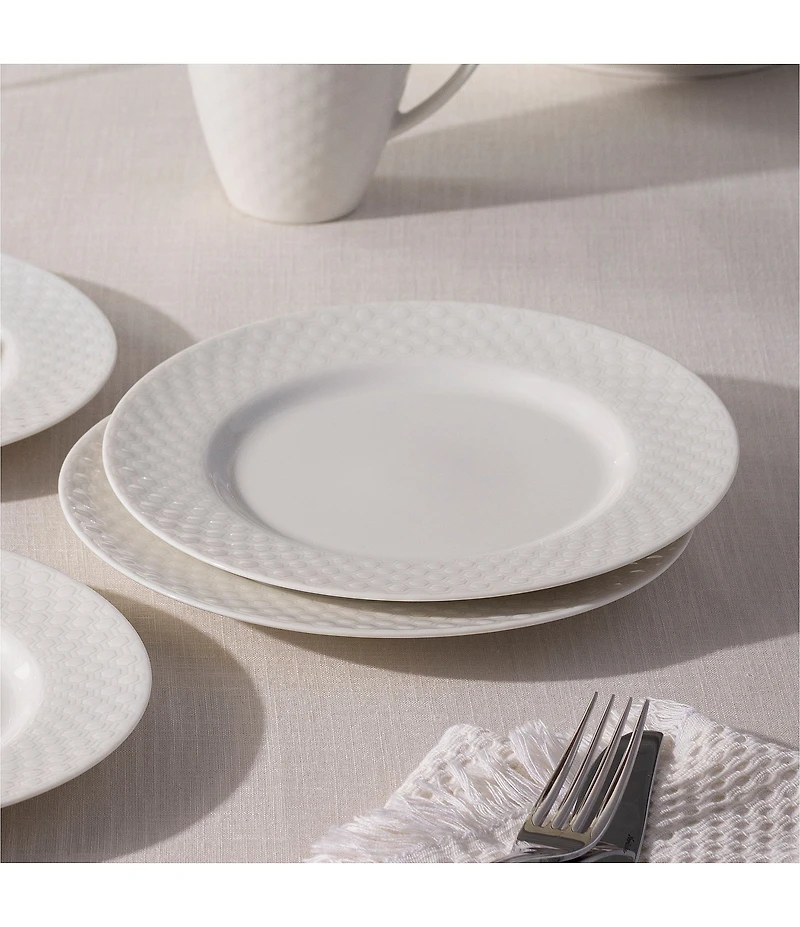 Noritake Kikko Collection Dinner Plates, Set of 4