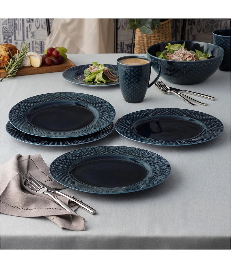 Noritake Kikko Collection Dinner Plates, Set of 4