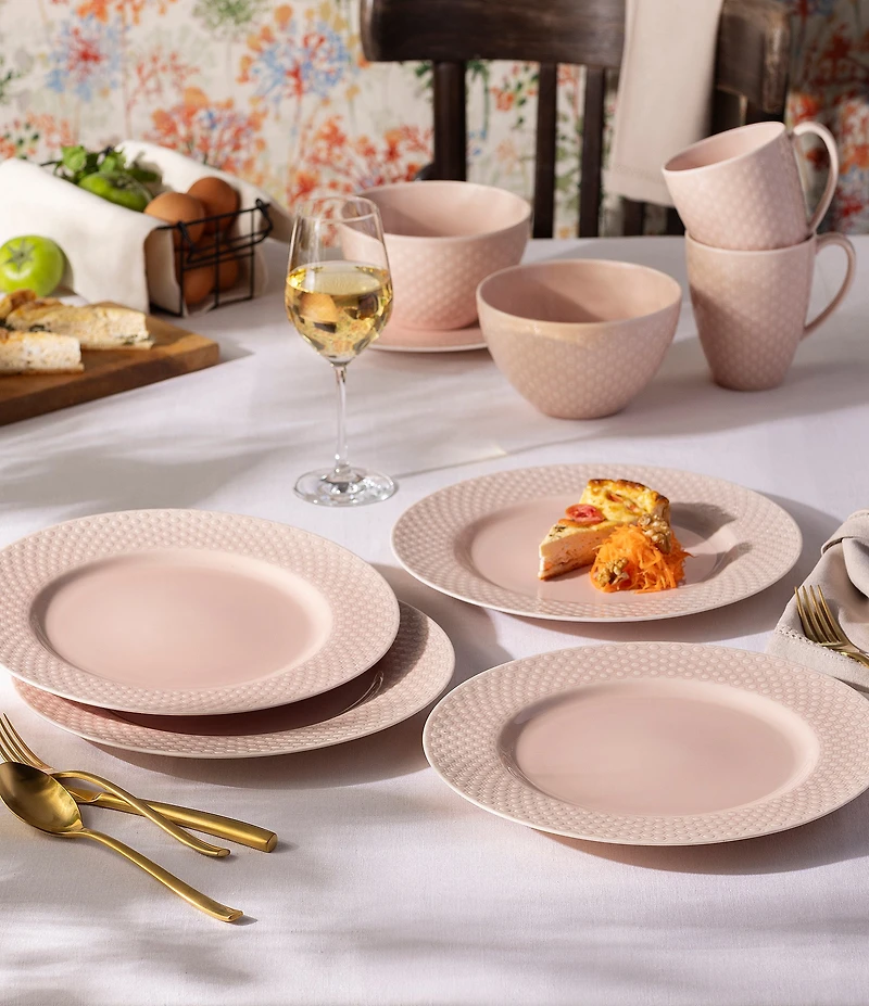 Noritake Kikko Collection Dinner Plates, Set of 4