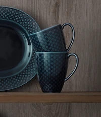 Noritake Kikko Collection Mugs, Set of 4