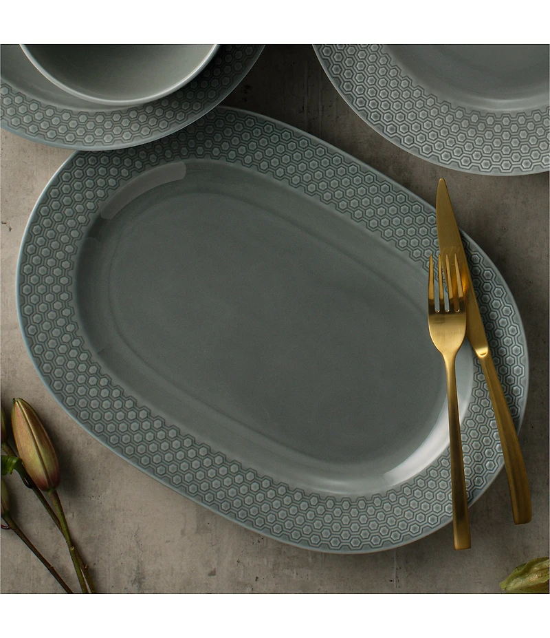 Noritake Kikko Collection Oval Platter