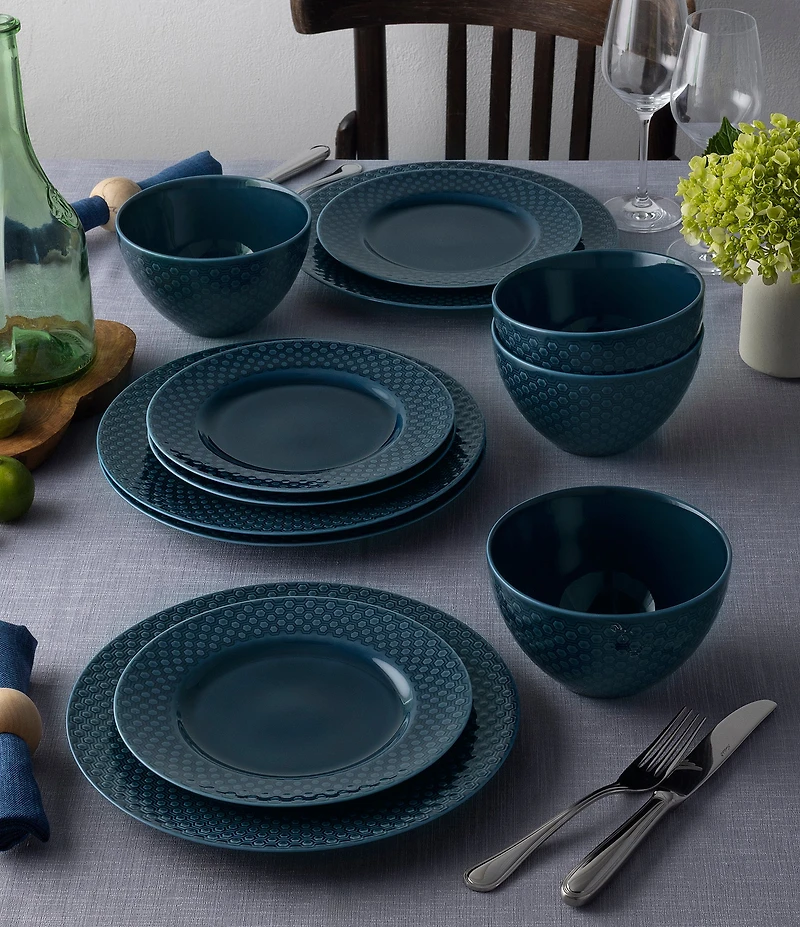 Noritake Kikko Collection Salad Plates, Set of 4