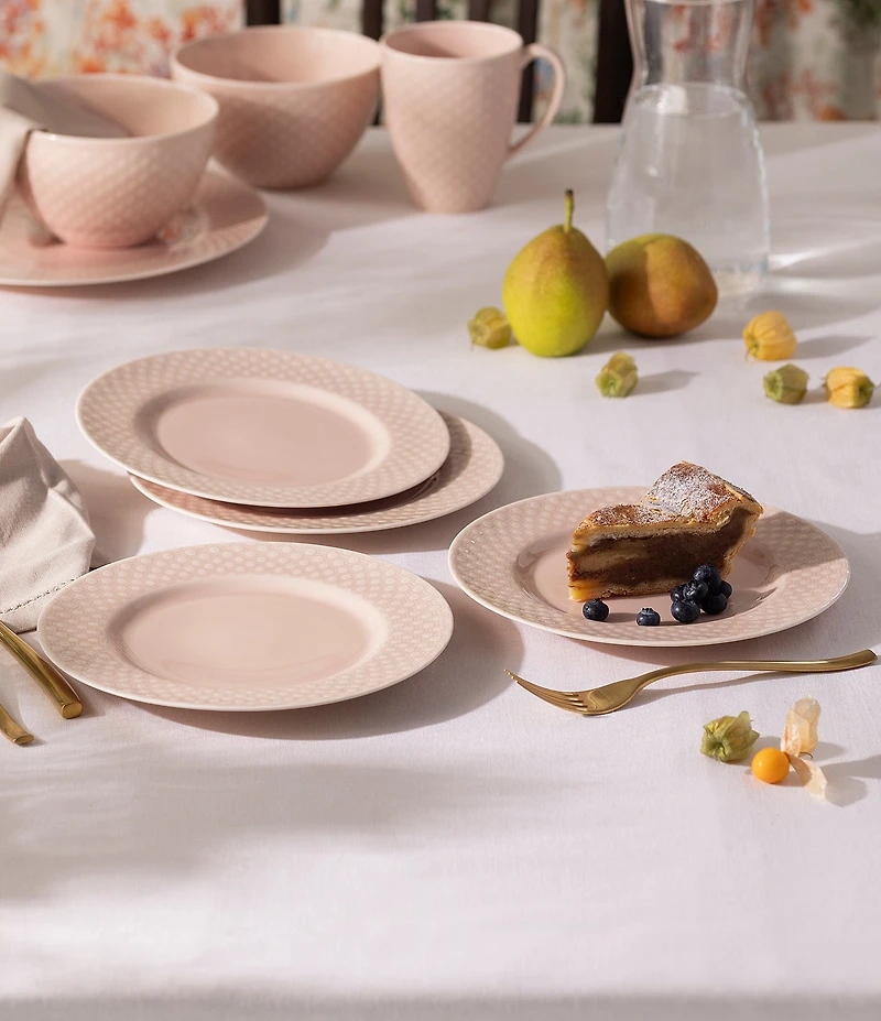 Noritake Kikko Collection Salad Plates, Set of 4