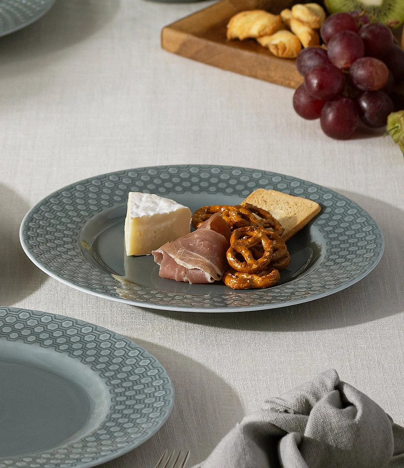 Noritake Kikko Collection Salad Plates, Set of 4