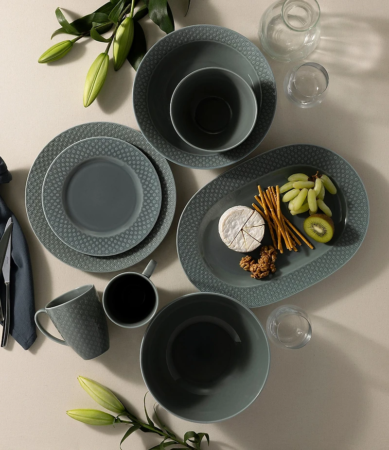 Noritake Kikko Collection Salad Plates, Set of 4