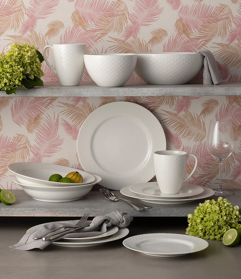 Noritake Kikko Collection Salad Plates, Set of 4