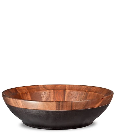 Noritake Kona Wood Round Large Serving Bowl