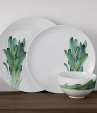 Noritake Kyoka Shunsai Collection 18-Piece Dinnerware Set, Service for 6
