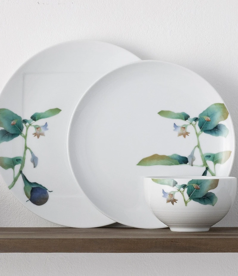 Noritake Kyoka Shunsai Collection 18-Piece Dinnerware Set, Service for 6