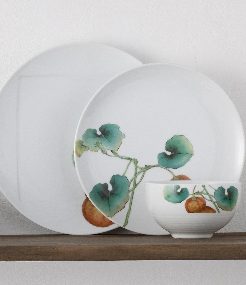 Noritake Kyoka Shunsai Collection 18-Piece Dinnerware Set, Service for 6