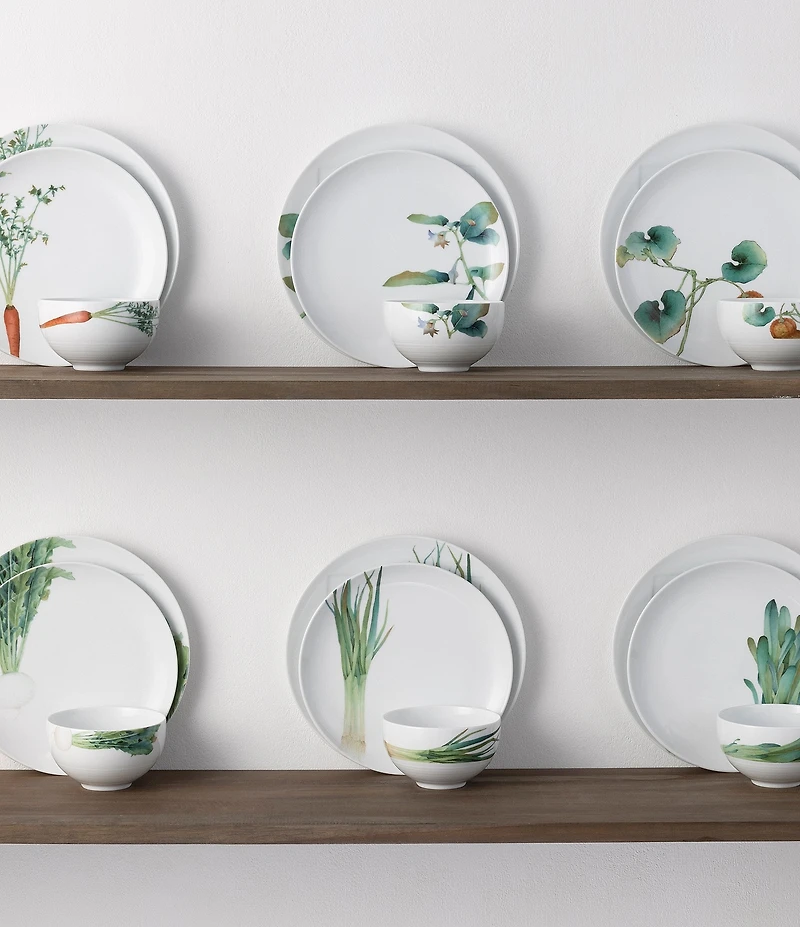 Noritake Kyoka Shunsai Collection 18-Piece Dinnerware Set, Service for 6