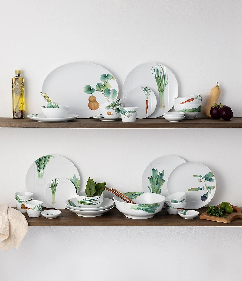Noritake Kyoka Shunsai Collection Round Vegetable Bowl
