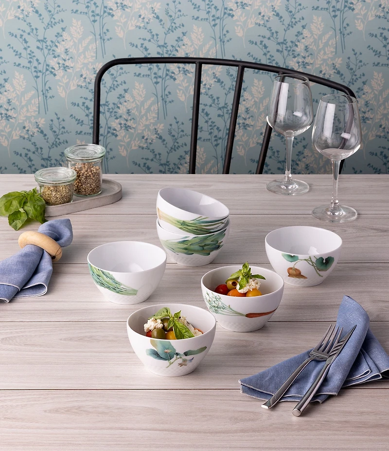 Noritake Kyoka Shunsai Collection Set of 6 Bowls