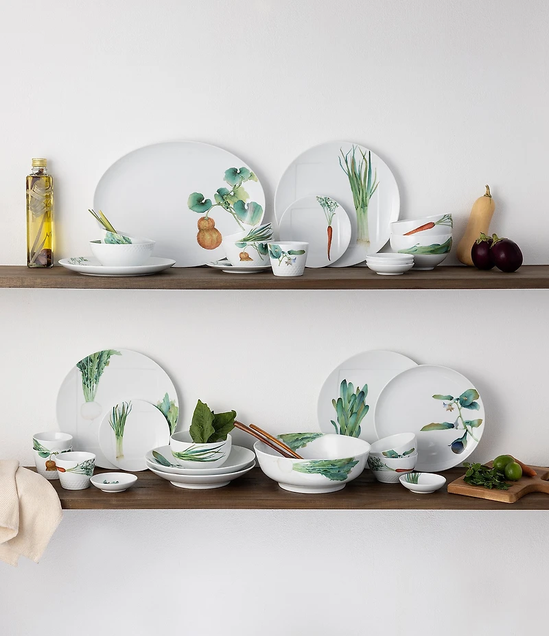 Noritake Kyoka Shunsai Collection Set of 6 Rice Bowls