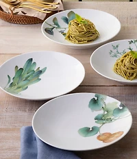 Noritake Kyoka Shunsai Collection Deep Plates, Set of 6