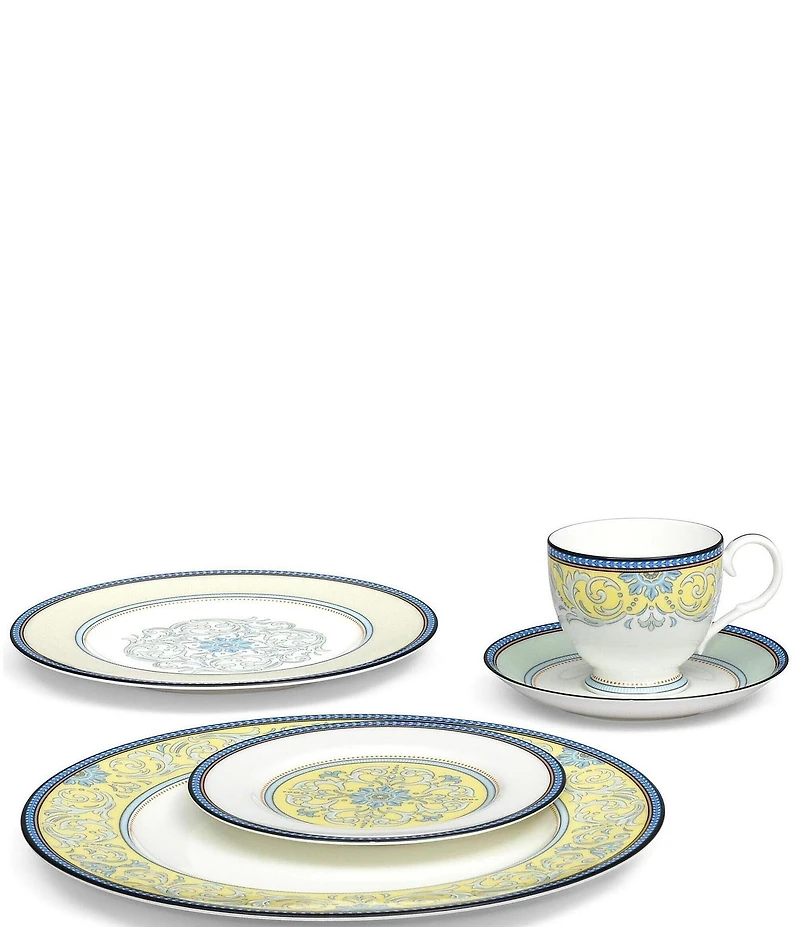 Noritake Menorca Palace Collection Teacups, Set of 4