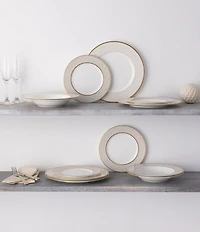 Noritake Noble Pearl Collection 12-Piece Set, Service For 4