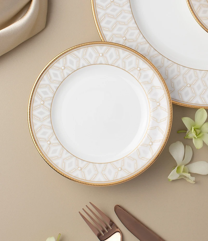 Noritake Noble Pearl Collection 5-Piece Place Setting
