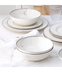 Noritake Platinum Wave Collection -Piece Place Setting