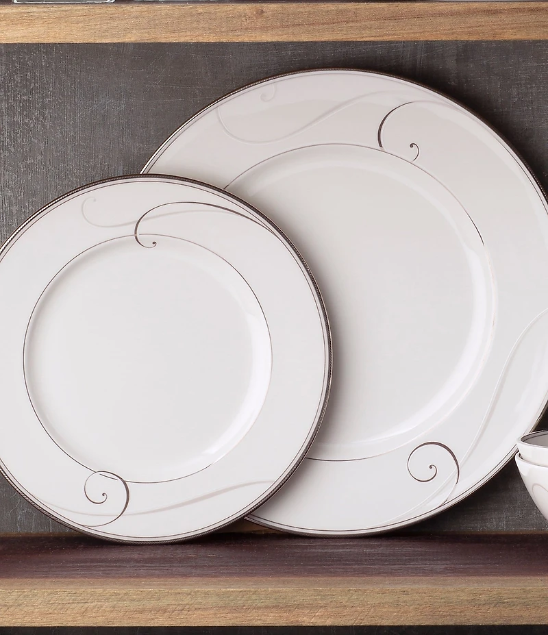 Noritake Platinum Wave Collection 5-Piece Place Setting