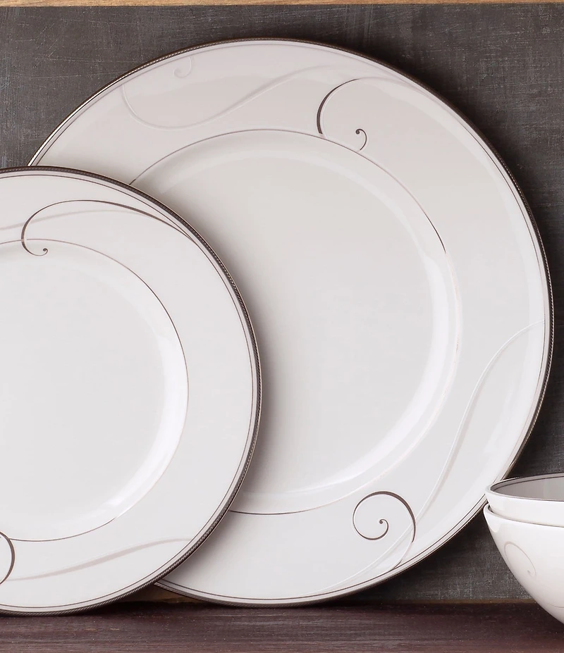 Noritake Platinum Wave Collection 5-Piece Place Setting