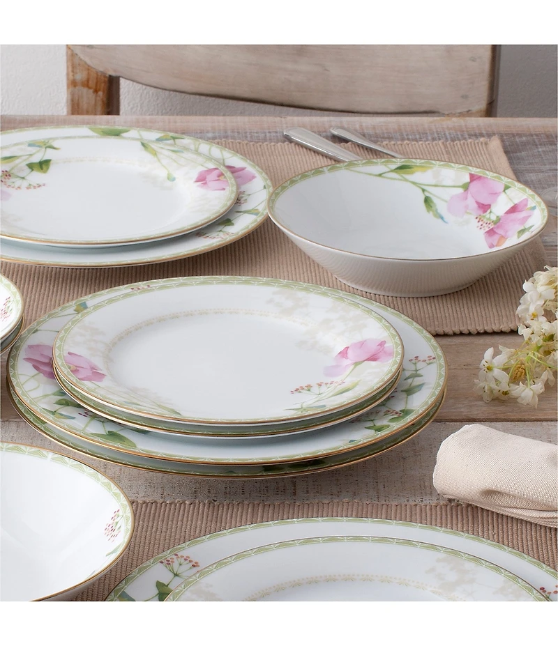 Noritake Poppy Place Collection 12-Piece Set, Service For 4