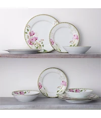 Noritake Poppy Place Collection 12-Piece Set, Service For 4