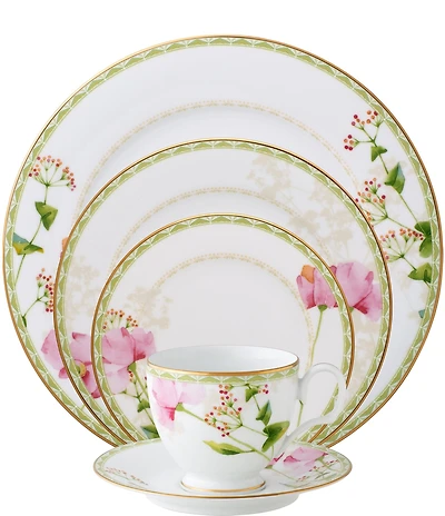 Noritake Poppy Place Collection 5-Piece Place Setting