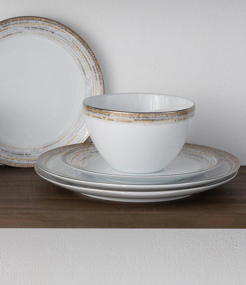 Noritake Raylan 12-Piece Dinnerware Set, Service for 4