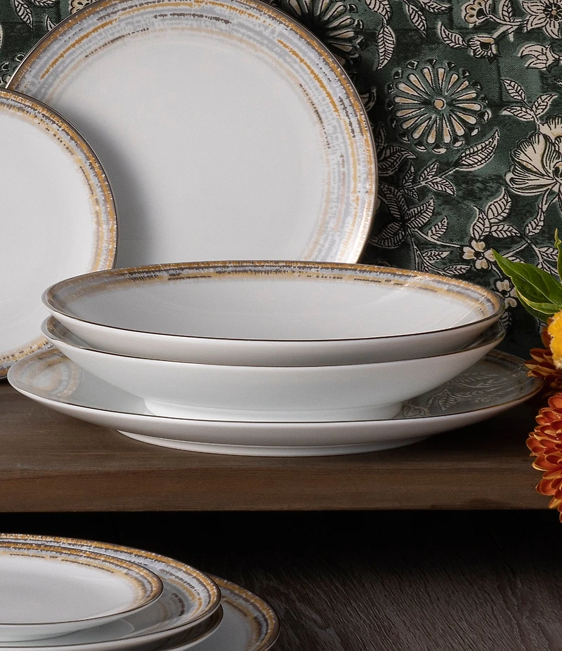 Noritake Raylan Collection Pasta Bowls, Set of 4