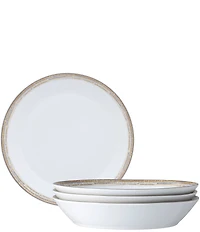 Noritake Raylan Collection Rim Dinner Bowls, Set of 4