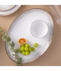 Noritake Raylan Oval Platter, 14#double;