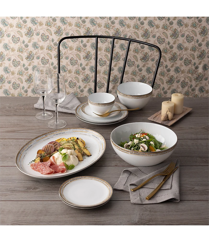 Noritake Raylan Oval Platter, 14#double;