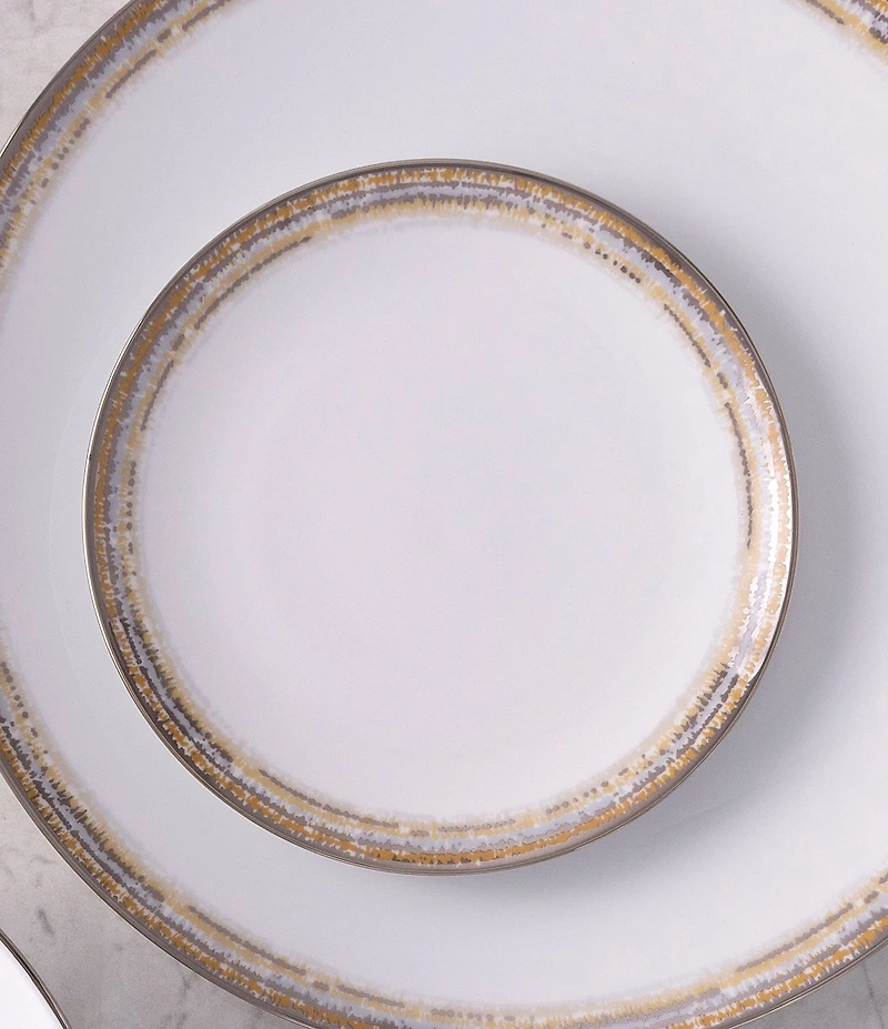 Noritake Raylan Set of 4 Bread and Butter/Appetizer Plates, 6.25#double;