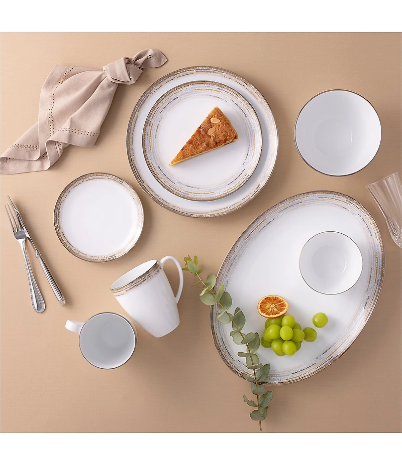 Noritake Raylan Dinner Plates, Set of 4
