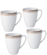 Noritake Raylan Set of 4 Mugs, 16 oz.