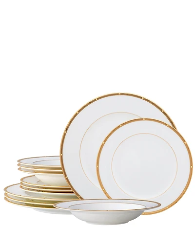 Noritake Rochelle Collection 12-Piece Set, Service For 4