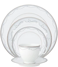 Noritake Satin Flourish Collection 5-Piece Place Setting