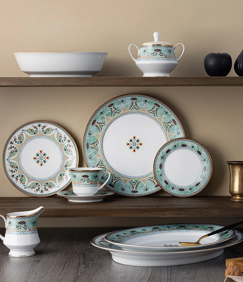 Noritake Serene Garden Collection 12-Piece Set, Service For 4