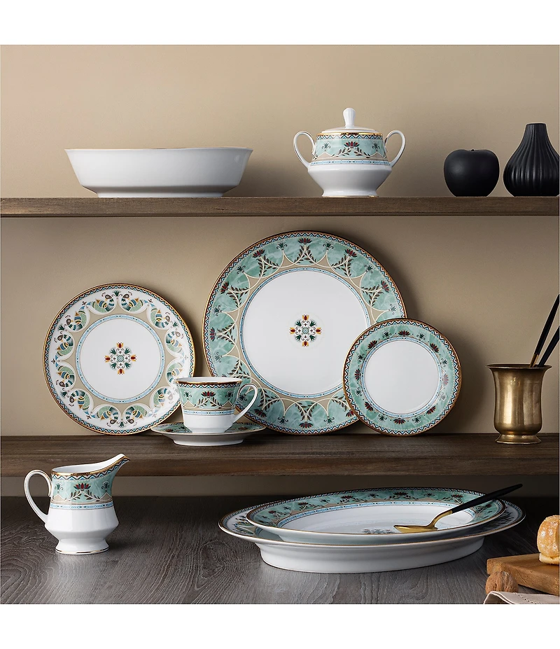 Noritake Serene Garden Collection 5-Piece Place Setting