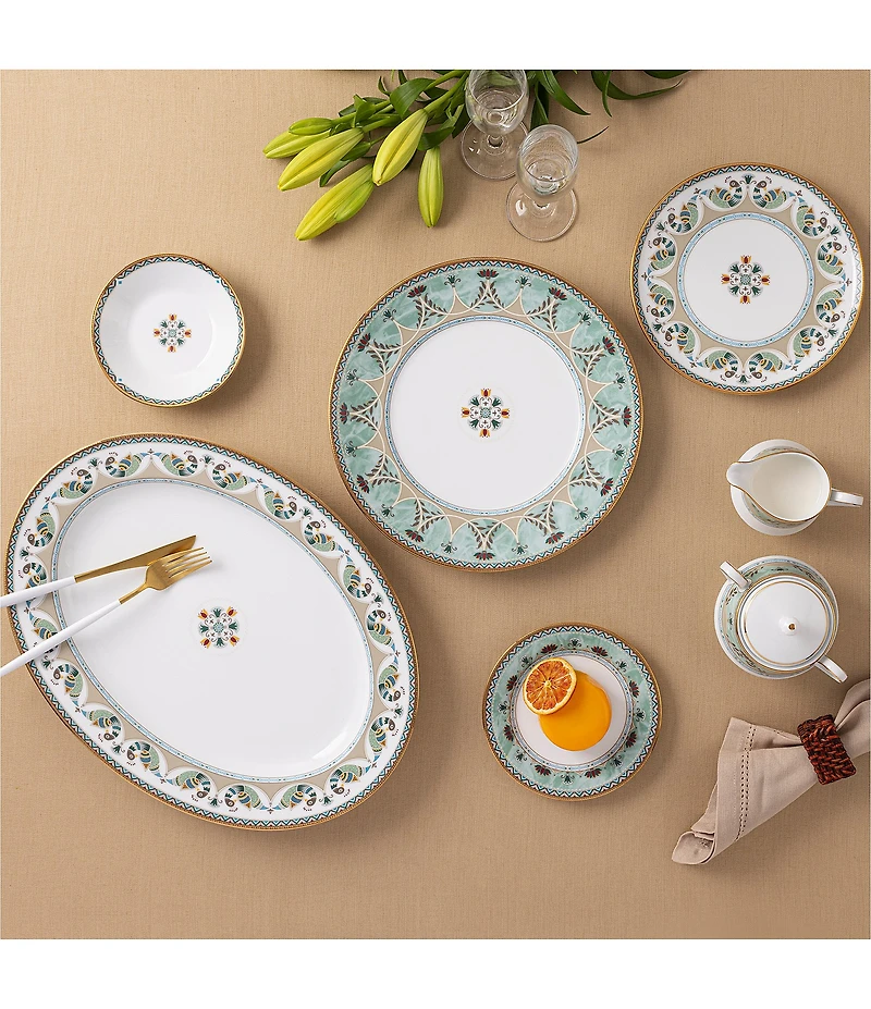 Noritake Serene Garden Collection 5-Piece Place Setting