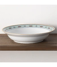 Noritake Serene Garden Collection Rim Dinner Bowls, Set of 4