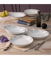 Noritake Sweet Leilani Collection Coupe Dinner Bowls, Set of 4