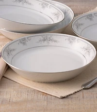 Noritake Sweet Leilani Collection Coupe Dinner Bowls, Set of 4